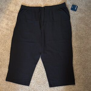 Basic Editions Dark Black Trousers